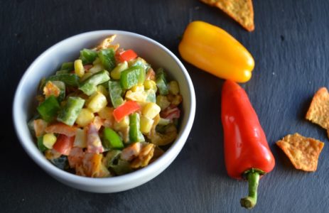 Corn Nacho Salad ~ Recipe – Apron Free Cooking