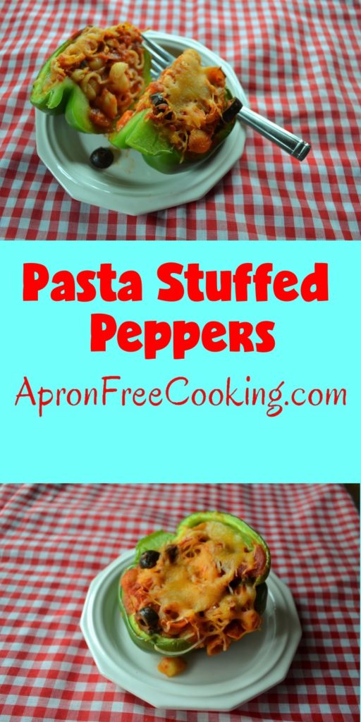 Delicious Pasta Stuffed Peppers – Apron Free Cooking