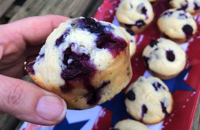 Blueberry Cornbread Muffins – Vintage Recipe – Apron Free Cooking